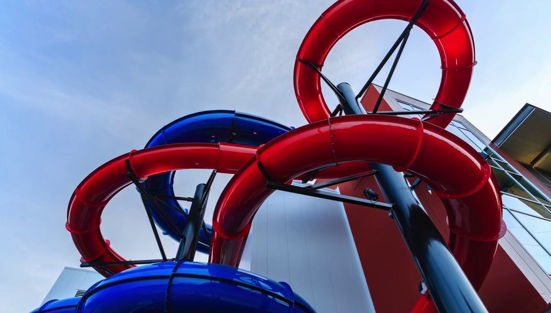 Westhills YMCA waterslides