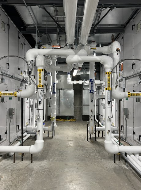 Mechanical room plant